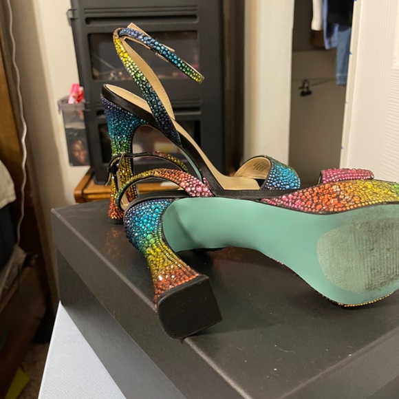 Betsy Johnson colorful heels - Picture 9 of 11